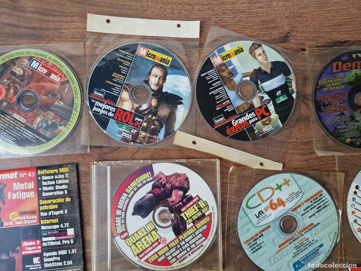 Videojuegos y consolas: LOTE CD ROMS DEMOS PC GAMES A&Ntilde;OS 2000 - Foto 4