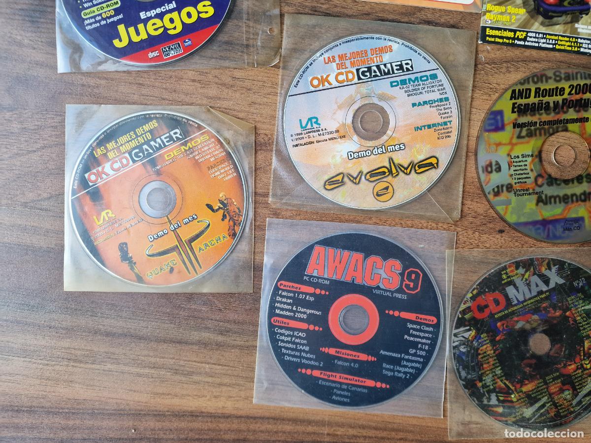 Videojuegos y consolas: LOTE CD ROMS DEMOS PC GAMES A&Ntilde;OS 2000 - Foto 6
