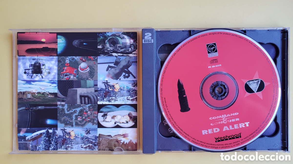 Videojuegos y consolas: Juego RED ALERT COMMAND & CONQUER. 2 PC VD-ROM - Foto 3
