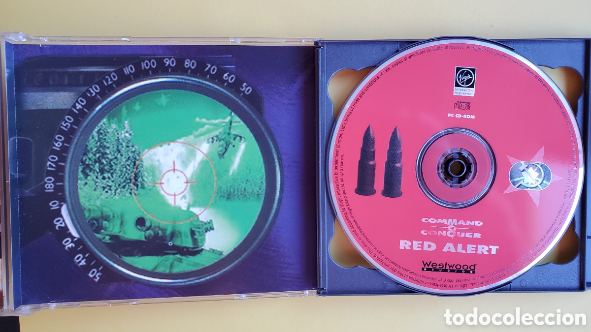 Videojuegos y consolas: Juego RED ALERT COMMAND & CONQUER. 2 PC VD-ROM - Foto 4