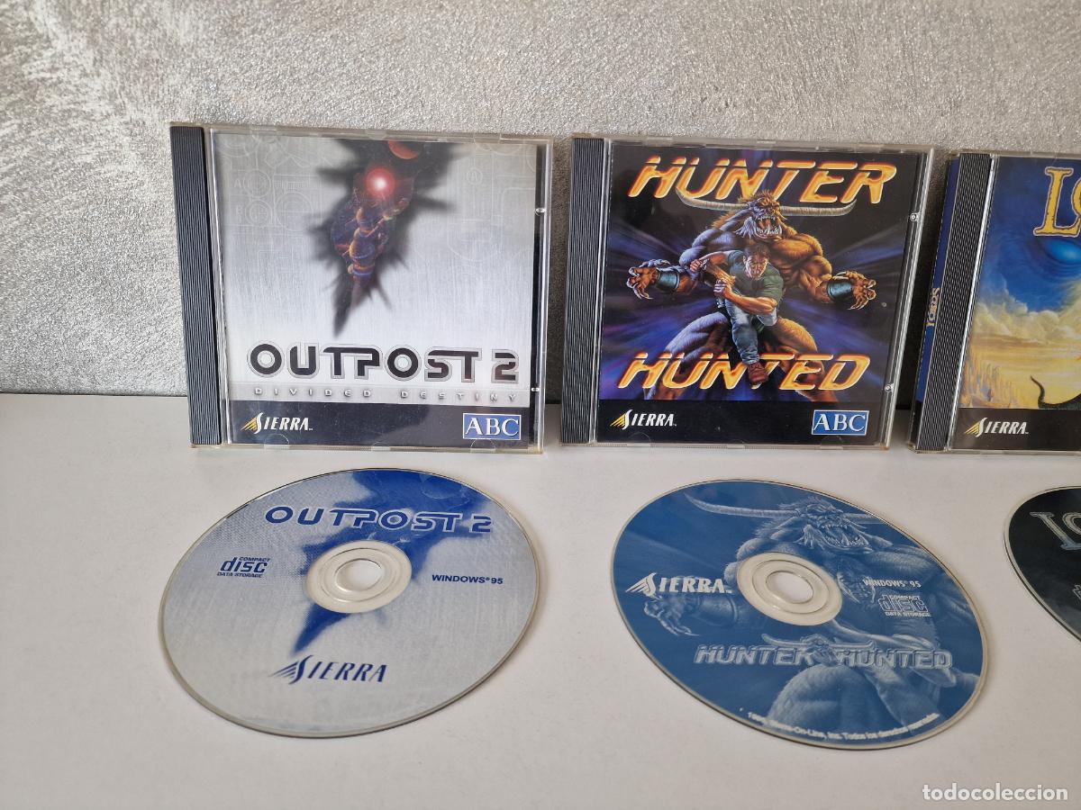 Videojuegos y consolas: LOTE CD ROMS JUEGOS PC SIERRA - Foto 2