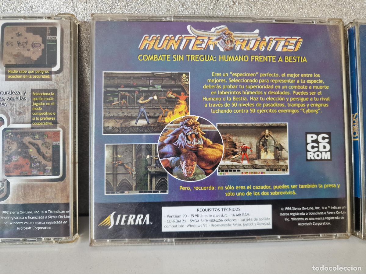 Videojuegos y consolas: LOTE CD ROMS JUEGOS PC SIERRA - Foto 4