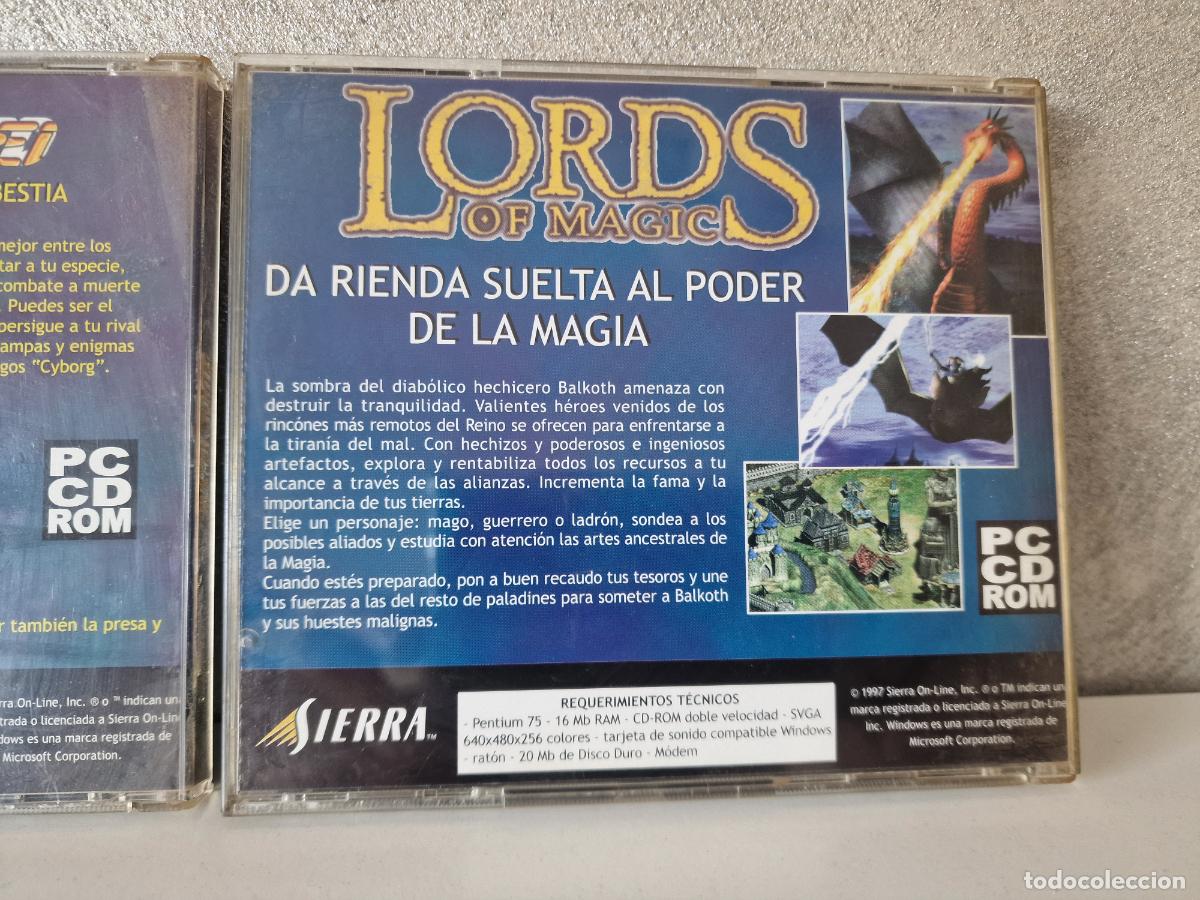 Videojuegos y consolas: LOTE CD ROMS JUEGOS PC SIERRA - Foto 6
