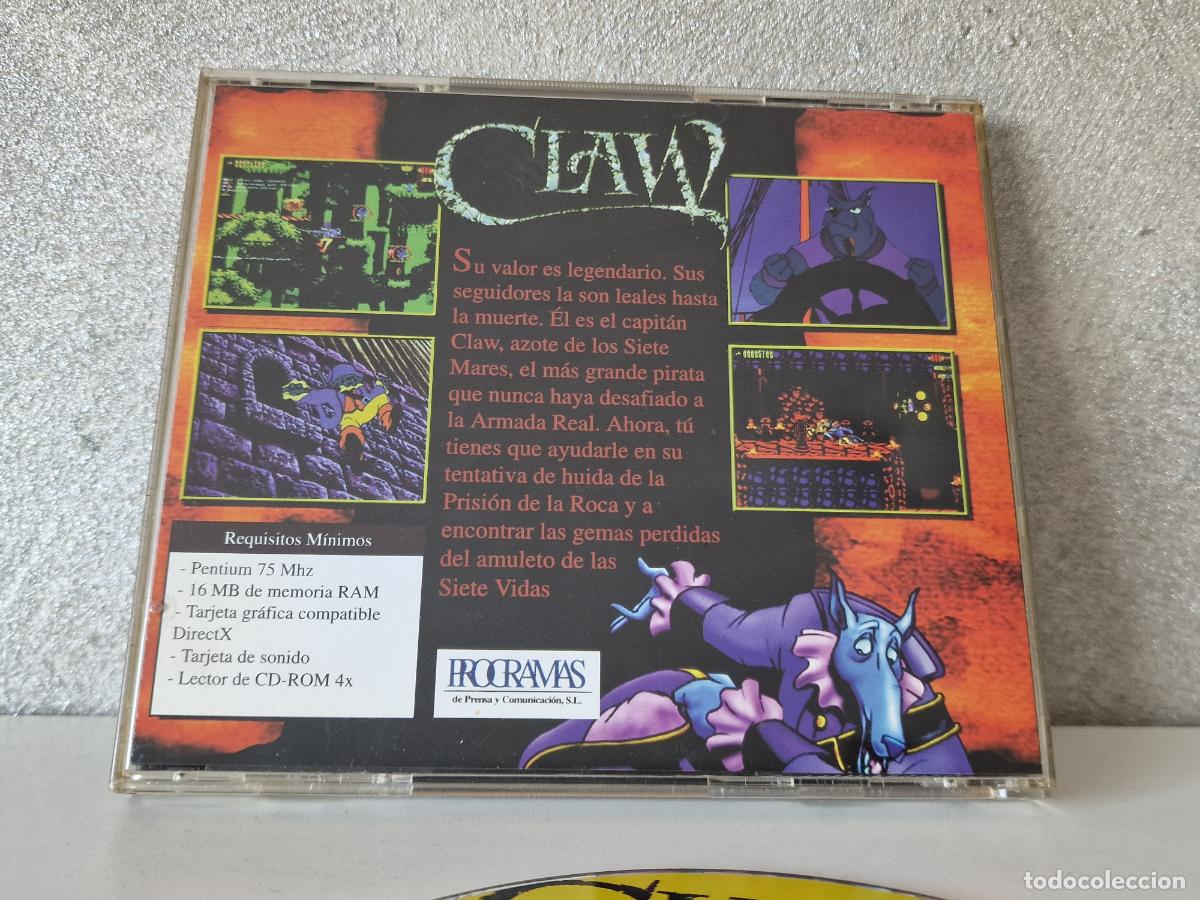 Videojuegos y consolas: JUEGO PC CD ROM CLAW - Foto 4