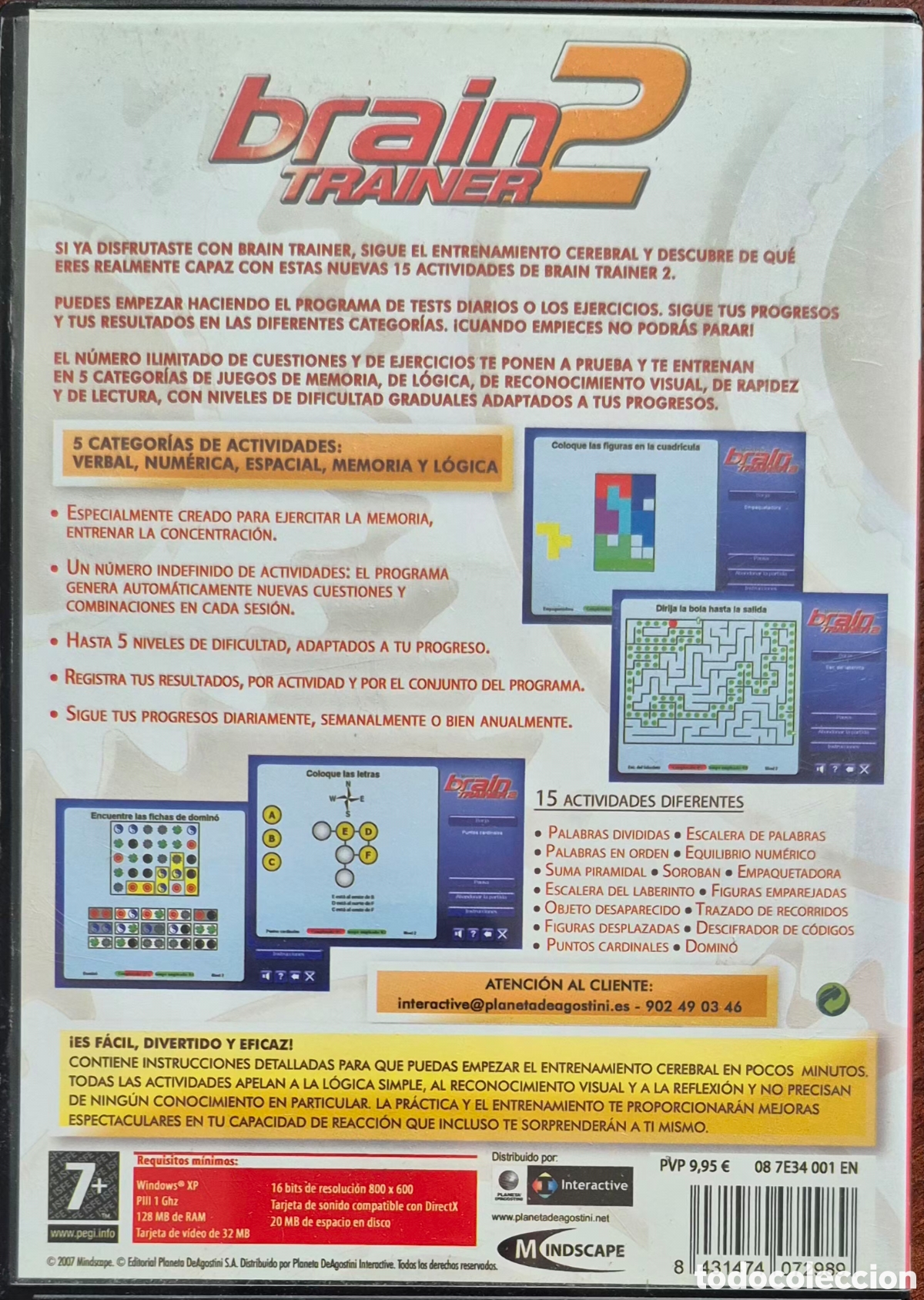 Videojuegos y consolas: PC CD-ROM - BRAIN TRAINER 2 - Foto 2