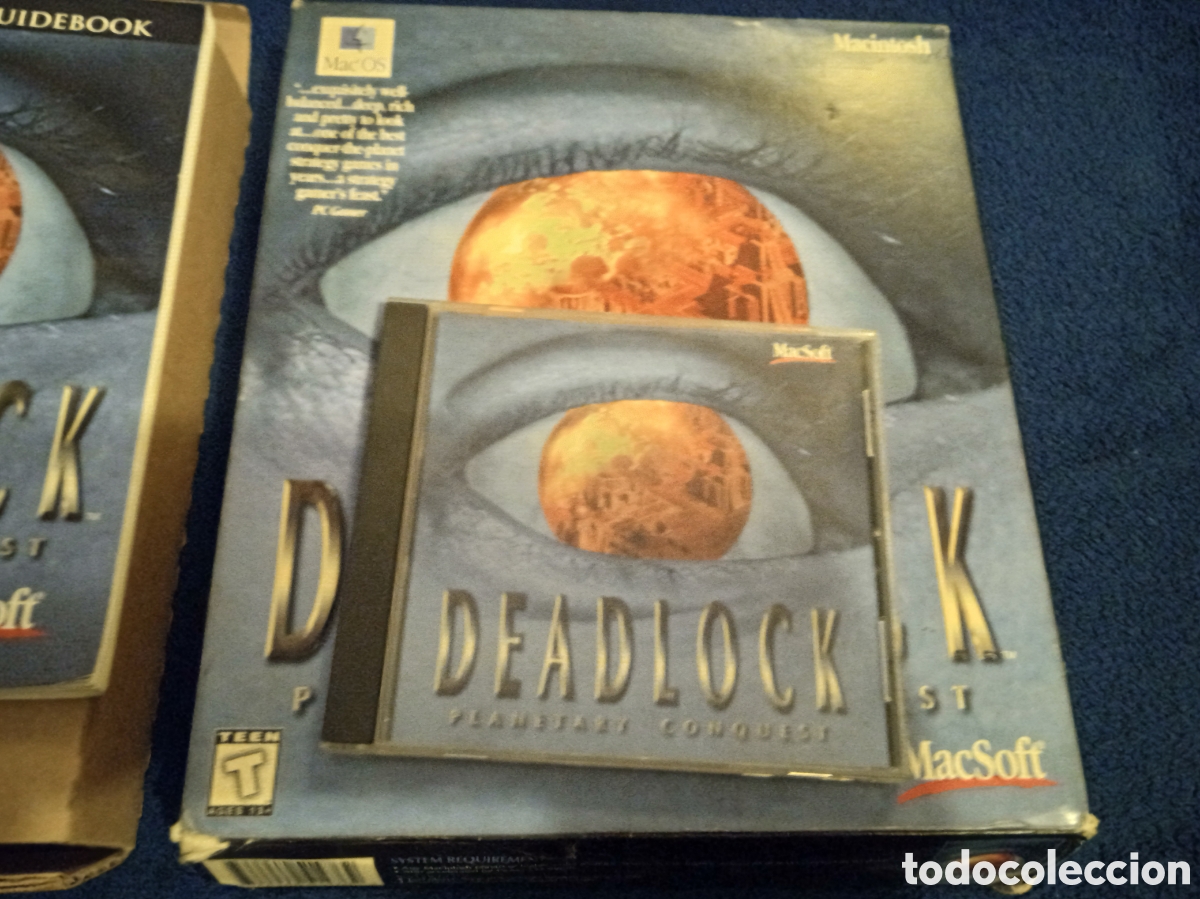 Videojuegos y consolas: JUEGO PARA PC -DEADLOCK PLANETARY CONQUEST - MACINTOSH COMPLETO - Foto 1