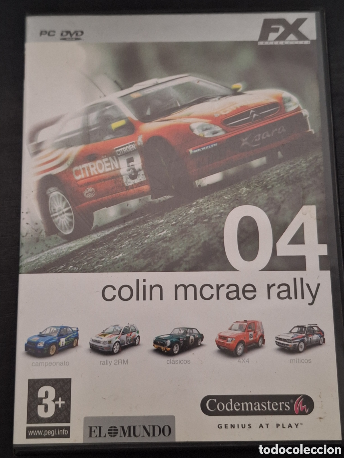 Videojuegos y consolas: Colin mmcrae rally 04. Pc dvd - Foto 1