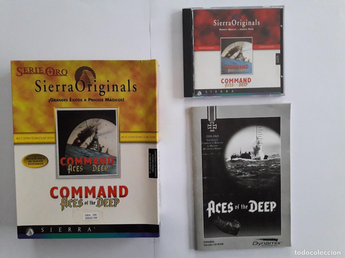 Videojuegos y consolas: JUEGO PC *** COMMAND. ACES OF THE DEEP *** - Foto 1