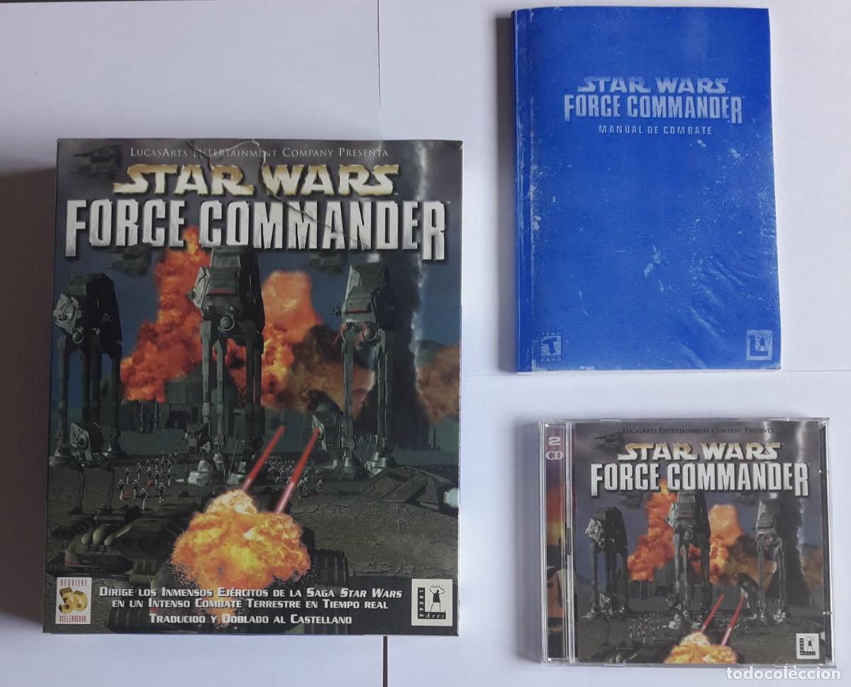 Videojuegos y consolas: JUEGO PC *** STAR WARS. FORCE COMMANDER *** - Foto 1