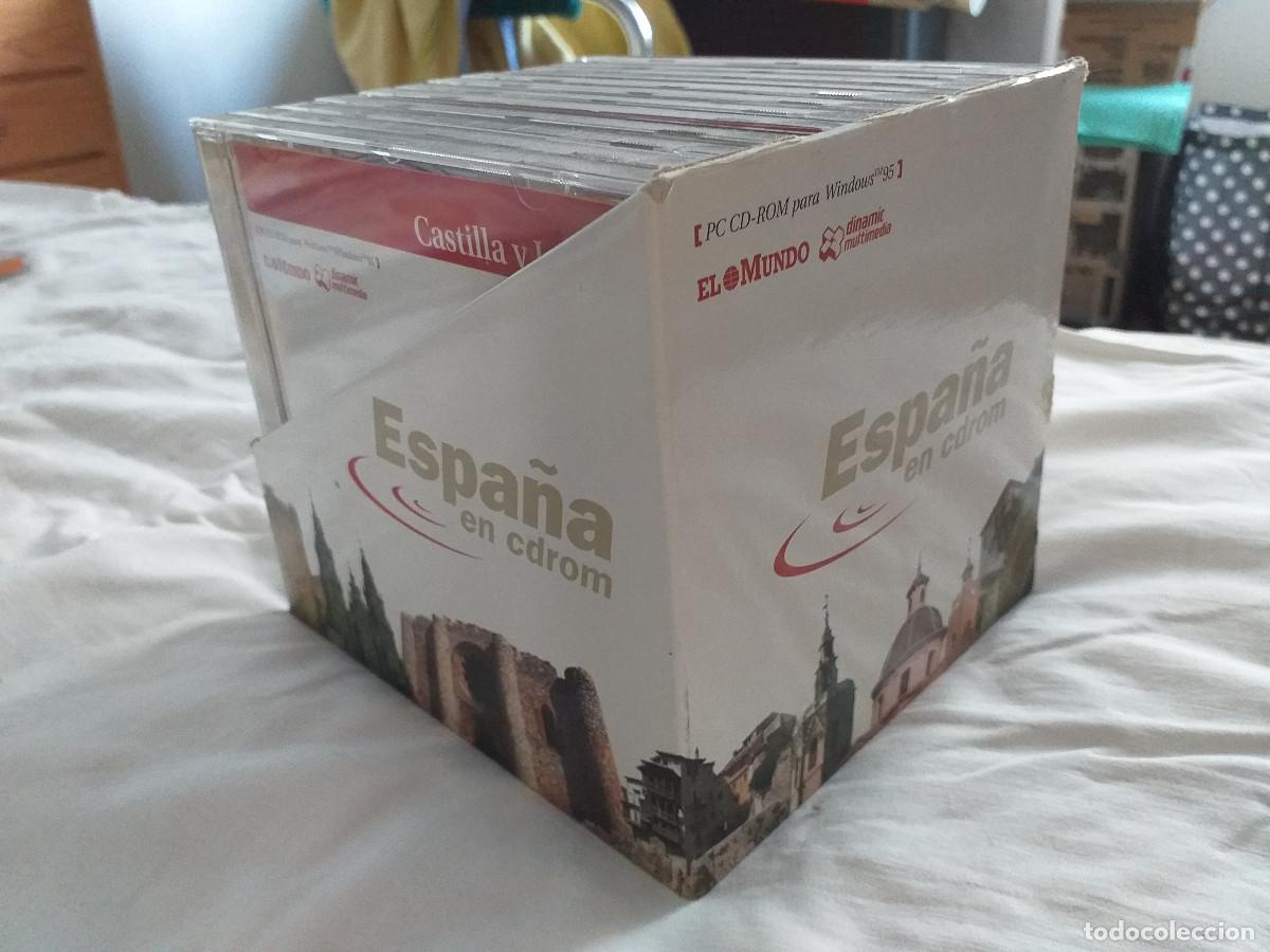 Videojuegos y consolas: Espa&ntilde;a en CD ROM Dinamic Multimedia El Mundo PC CD-ROM - Foto 1