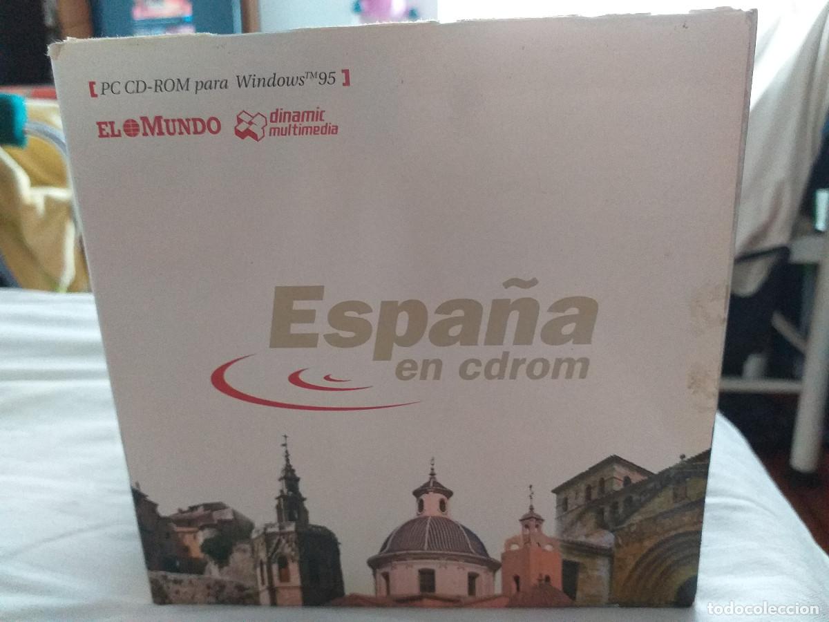 Videojuegos y consolas: Espa&ntilde;a en CD ROM Dinamic Multimedia El Mundo PC CD-ROM - Foto 2