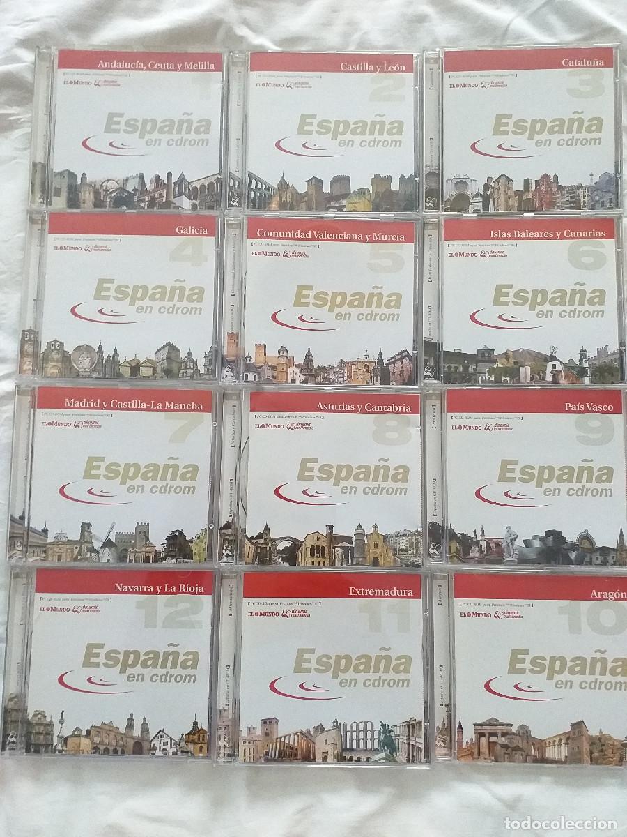 Videojuegos y consolas: Espa&ntilde;a en CD ROM Dinamic Multimedia El Mundo PC CD-ROM - Foto 5