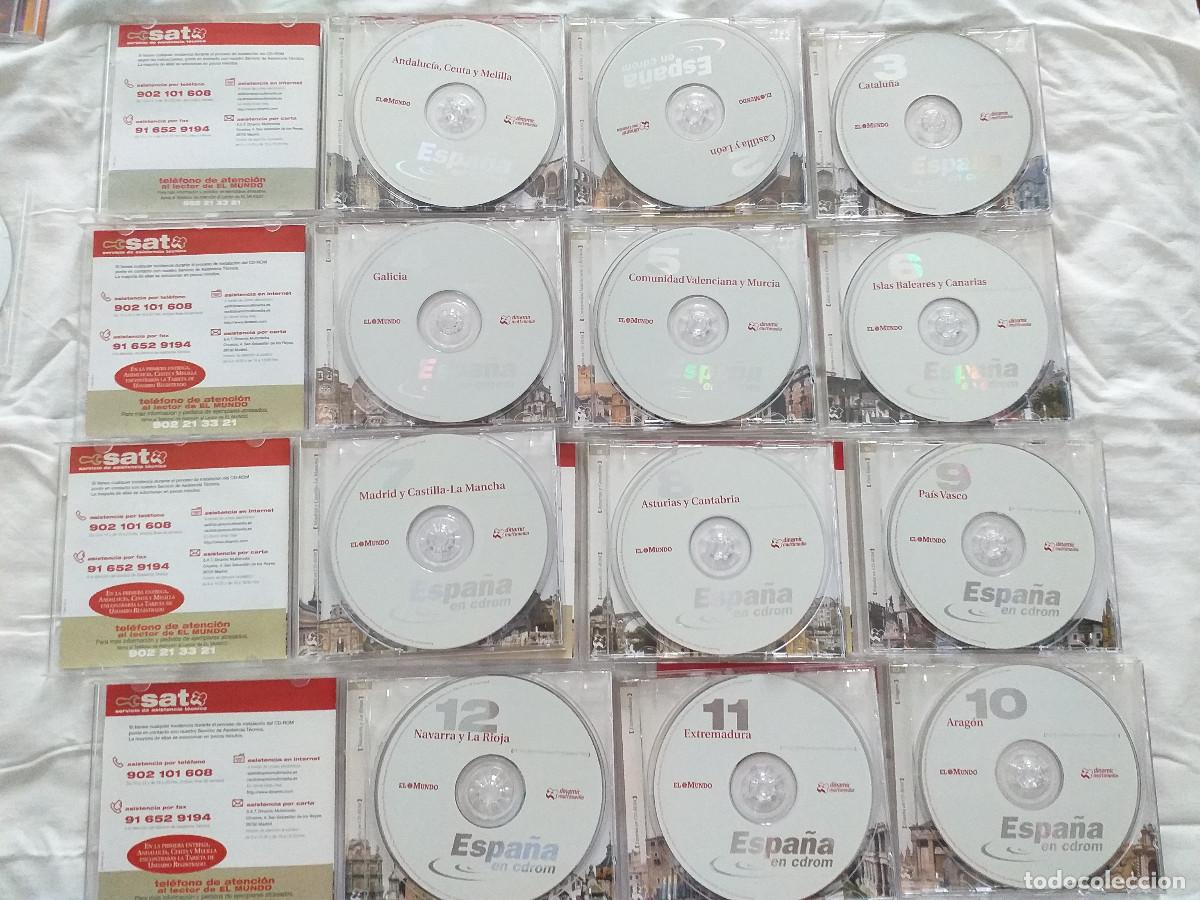 Videojuegos y consolas: Espa&ntilde;a en CD ROM Dinamic Multimedia El Mundo PC CD-ROM - Foto 7