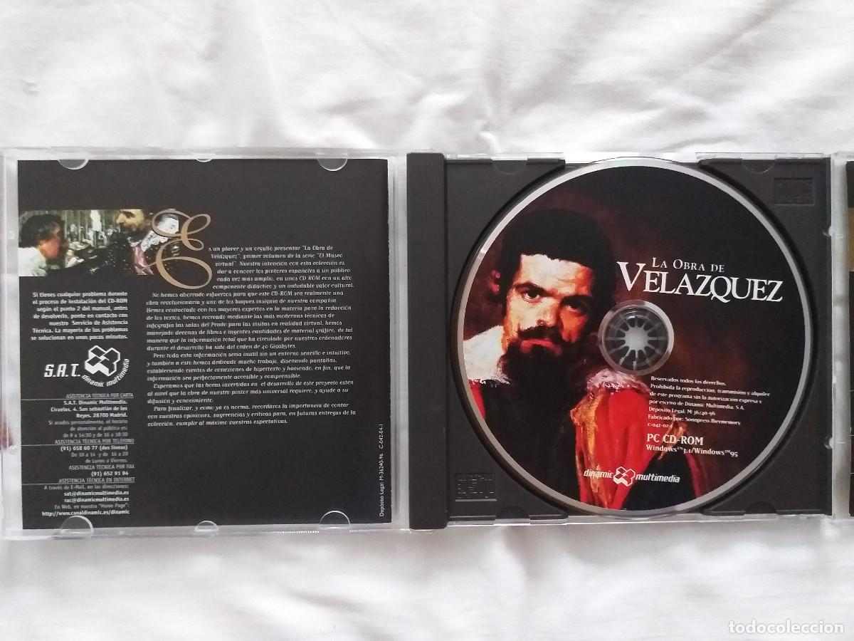 Videojuegos y consolas: El Museo Virtual Vel&aacute;zquez Museo del Prado Dinamic Multimedia CD-ROM - Foto 3