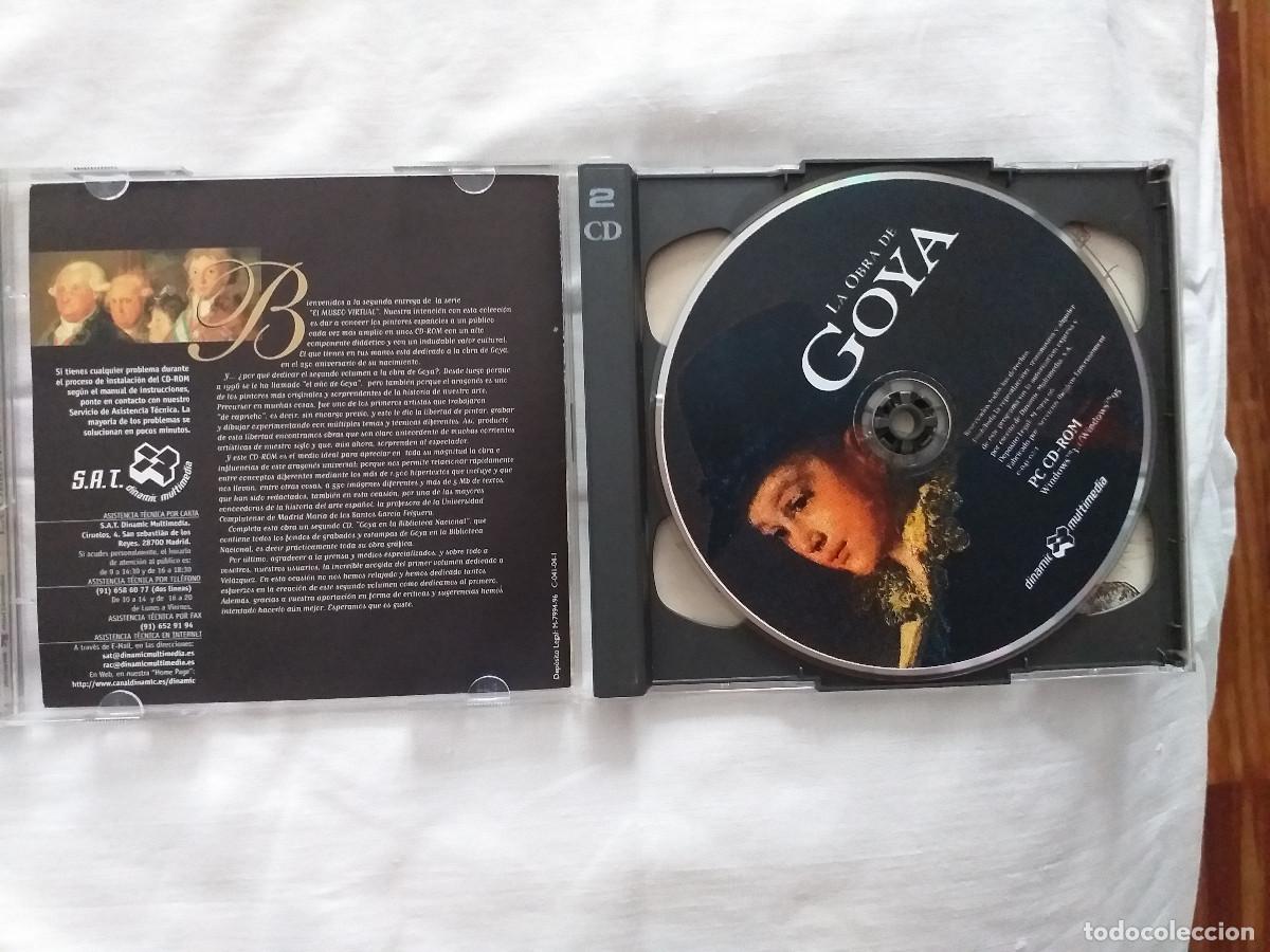 Videojuegos y consolas: El Museo Virtual Goya Dinamic Multimedia PC 2 CD-ROM - Foto 3