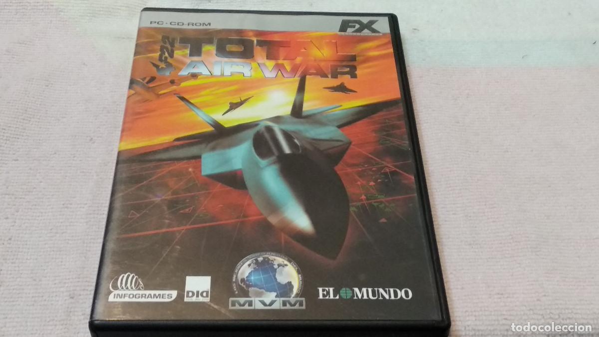 Videojuegos y consolas: F22 TOTAL AIR WAR - CDROM - JUEGO PARA PC - MVM - INFOGRAMES - COMPLETO - Foto 1