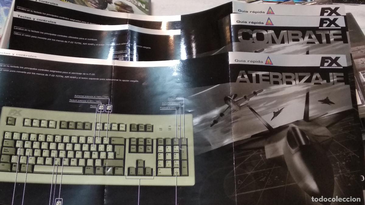 Videojuegos y consolas: F22 TOTAL AIR WAR - CDROM - JUEGO PARA PC - MVM - INFOGRAMES - COMPLETO - Foto 3