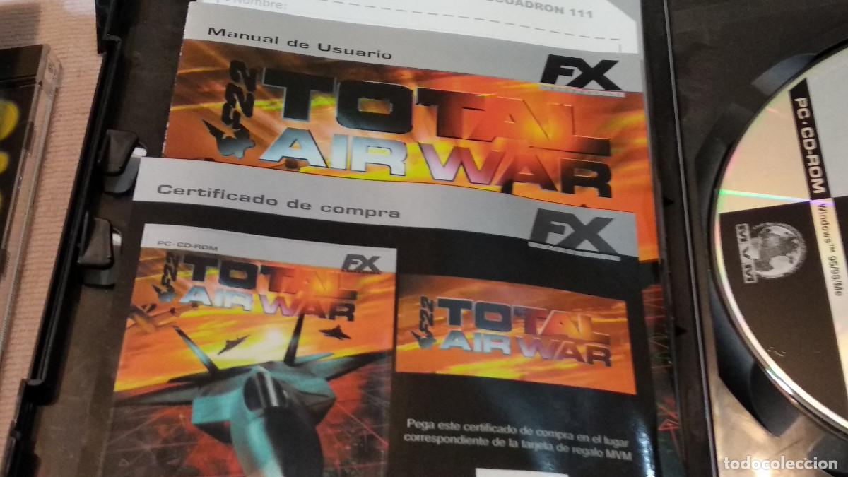 Videojuegos y consolas: F22 TOTAL AIR WAR - CDROM - JUEGO PARA PC - MVM - INFOGRAMES - COMPLETO - Foto 4
