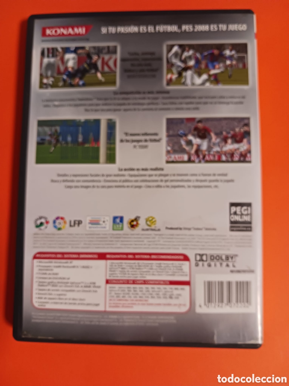 Videojuegos y consolas: Juego Pes 2008. PC. Normal - Foto 3