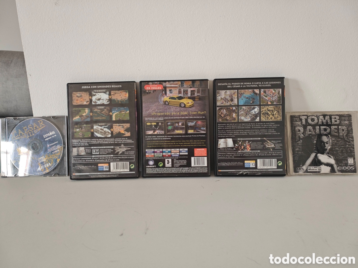 Videojuegos y consolas: Lote de 5 videojuegos PC . - Foto 3