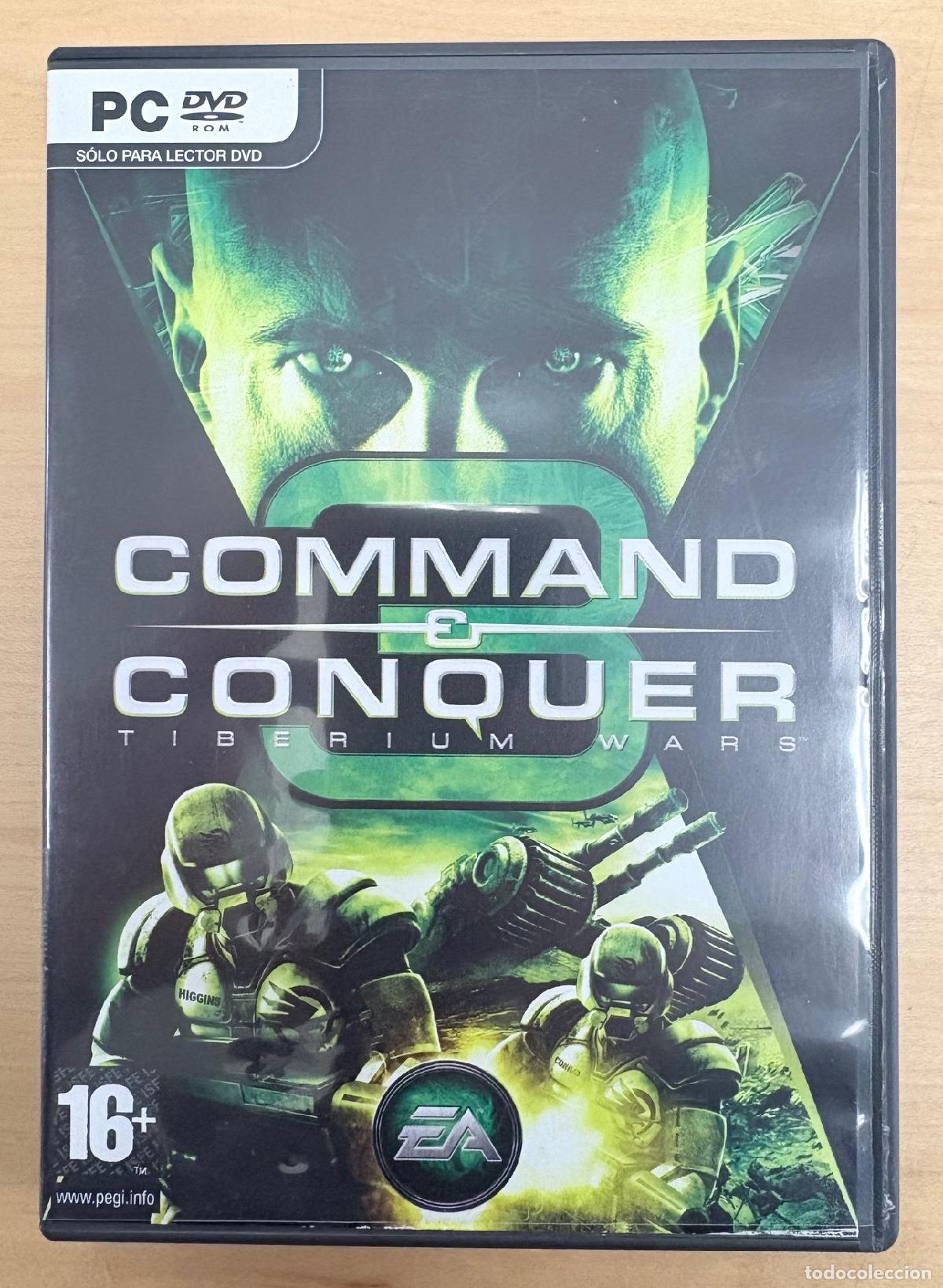 Videojuegos y consolas: VIDEOJUEGO COMMAND & CONQUER 3. TIBERIUM WARS. EA, PC DVD ROM - Foto 1