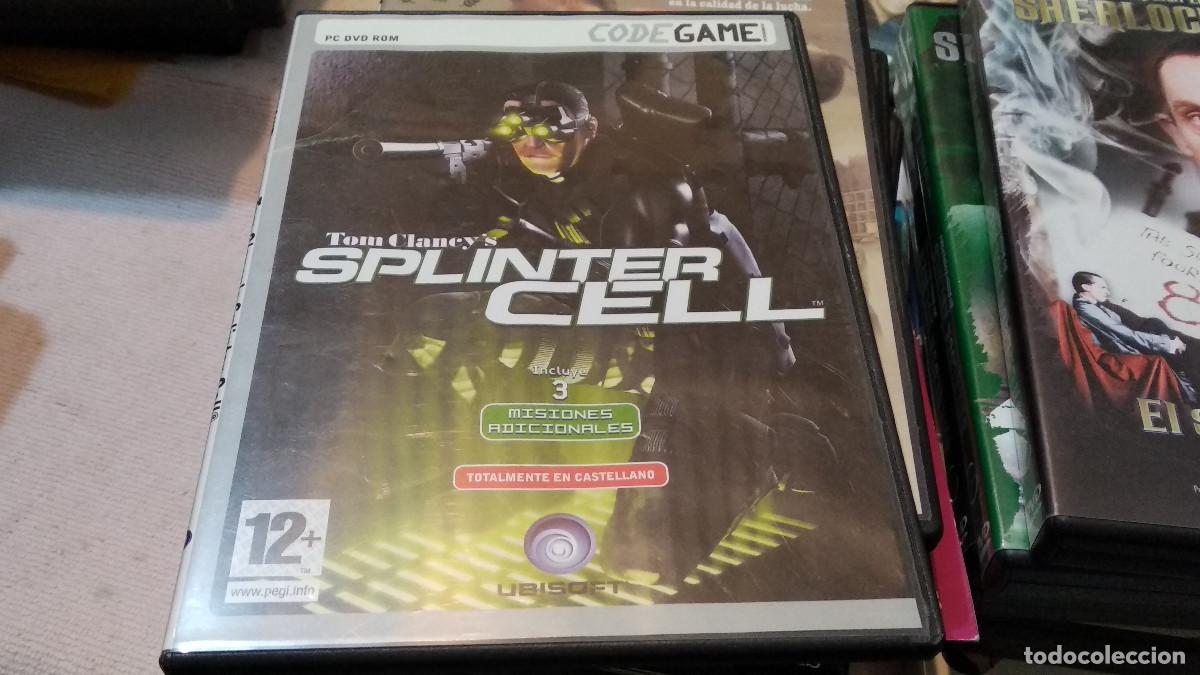 Videojuegos y consolas: Tom Clancys Splinter Cell (Ubisoft) (PC CD ROM) - Totalmente en Castellano. - Foto 1