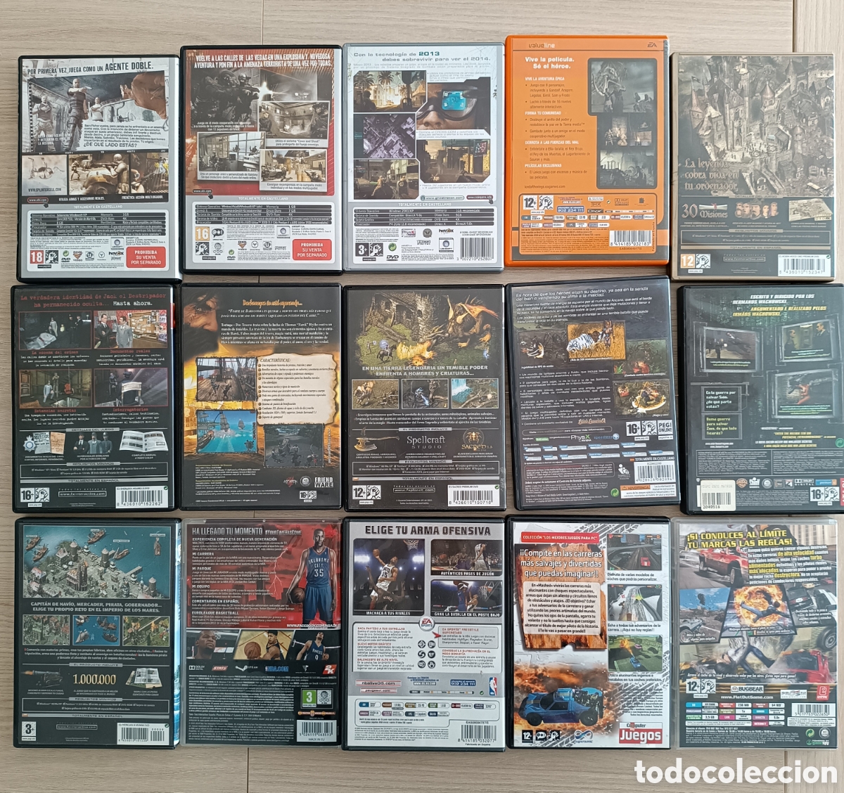 Videojuegos y consolas: Lote 15 Juegos PC Mac - Foto 2