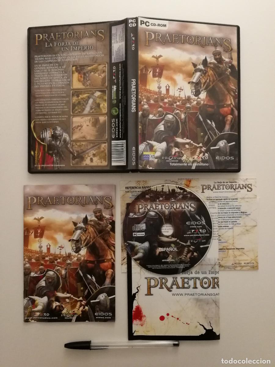 Videojuegos y consolas: JUEGO ORIGINAL - PRAETORIANS - JUEGO PC - EIDOS - Foto 1