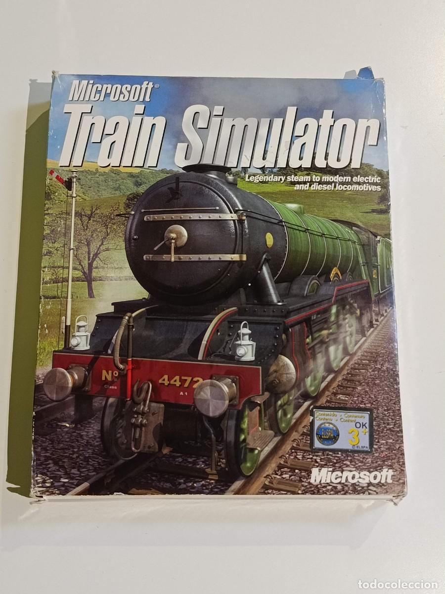 Videojuegos y consolas: Juego Microsoft Train simulator pc caja grande - Foto 1