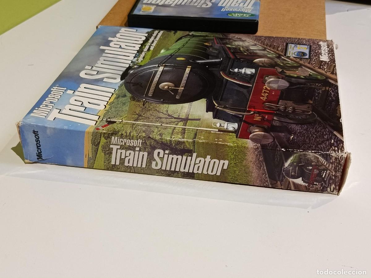 Videojuegos y consolas: Juego Microsoft Train simulator pc caja grande - Foto 2