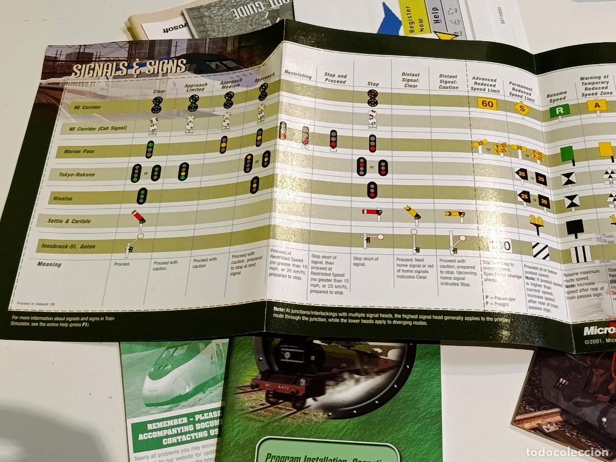 Videojuegos y consolas: Juego Microsoft Train simulator pc caja grande - Foto 4