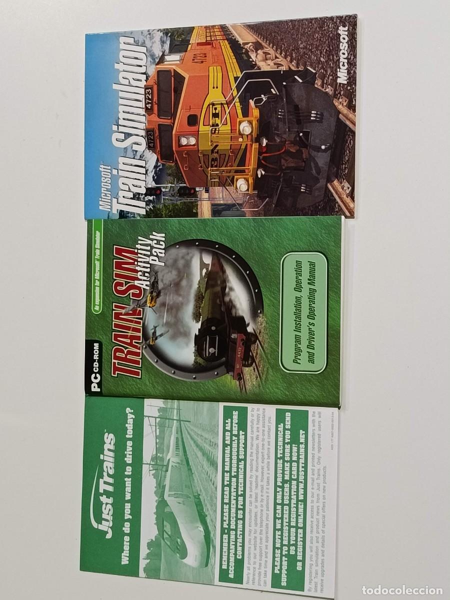 Videojuegos y consolas: Juego Microsoft Train simulator pc caja grande - Foto 5