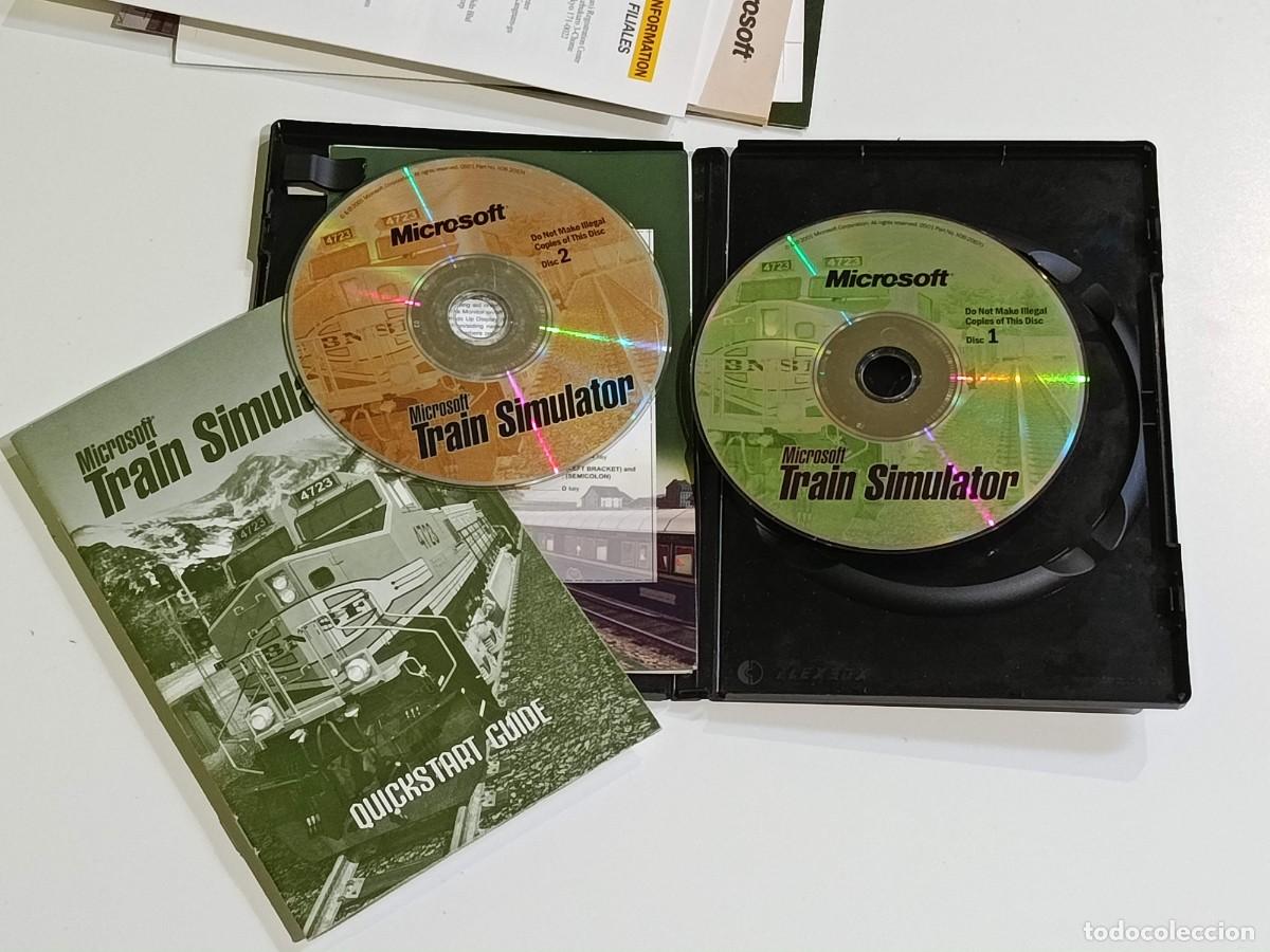 Videojuegos y consolas: Juego Microsoft Train simulator pc caja grande - Foto 7