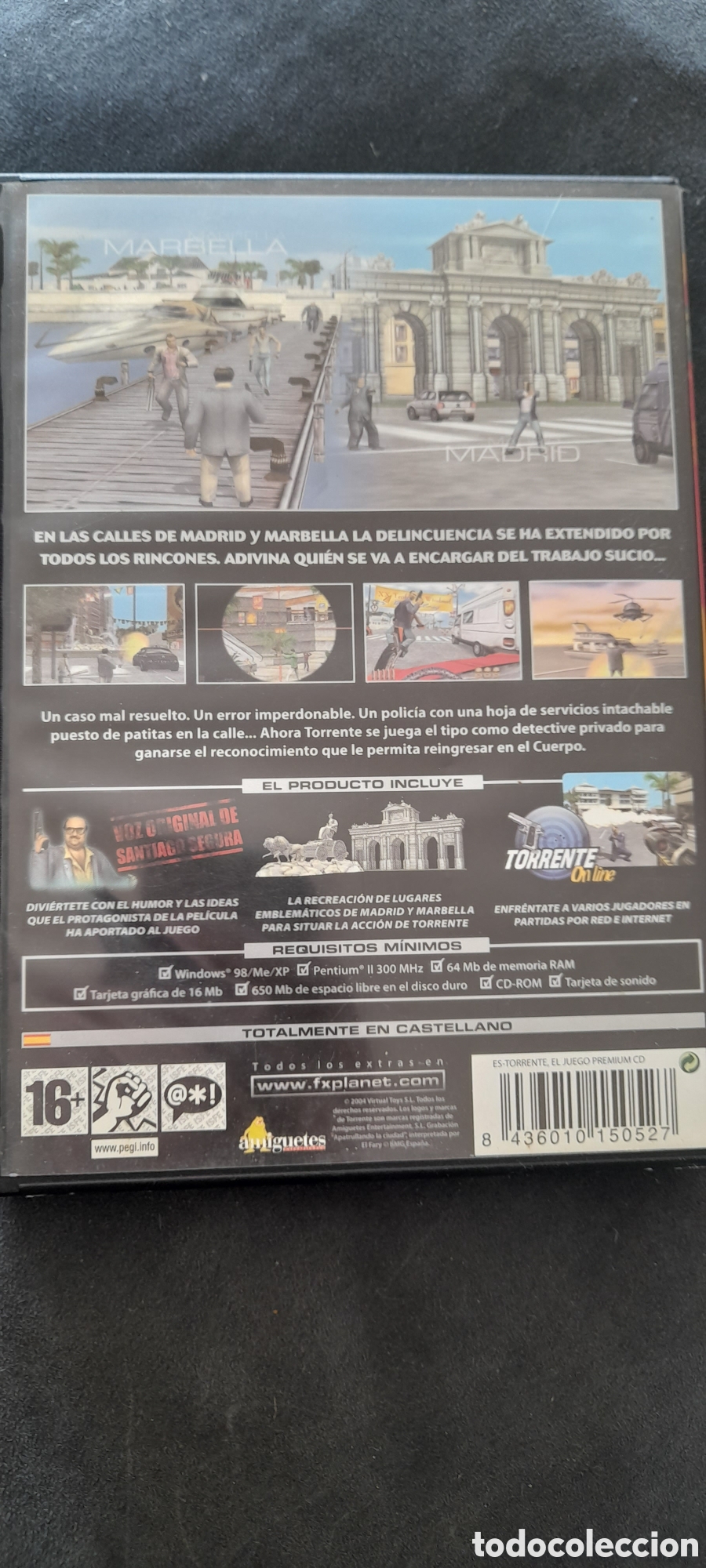 Videojuegos y consolas: Torrente. Juego. PC CD ROM - Foto 2