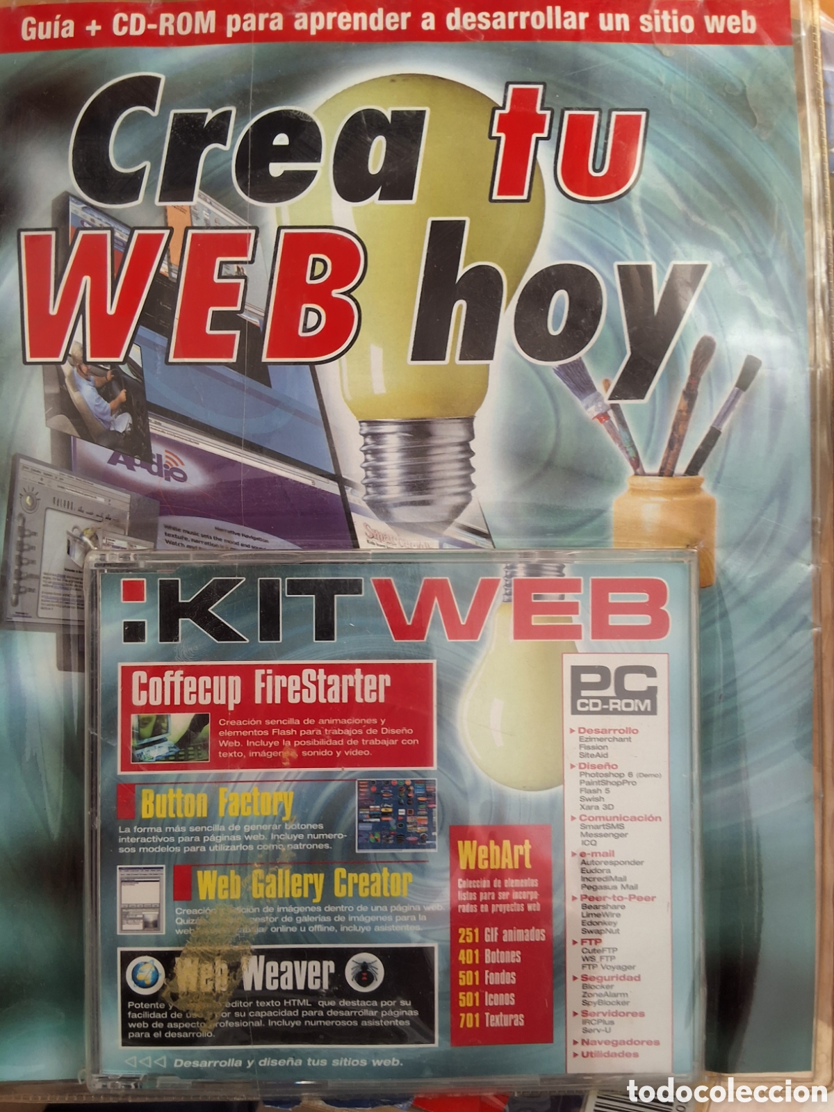 Videojuegos y consolas: Crea tu web hoy aprender a desarrollar un sitio web incluye CD - Foto 1