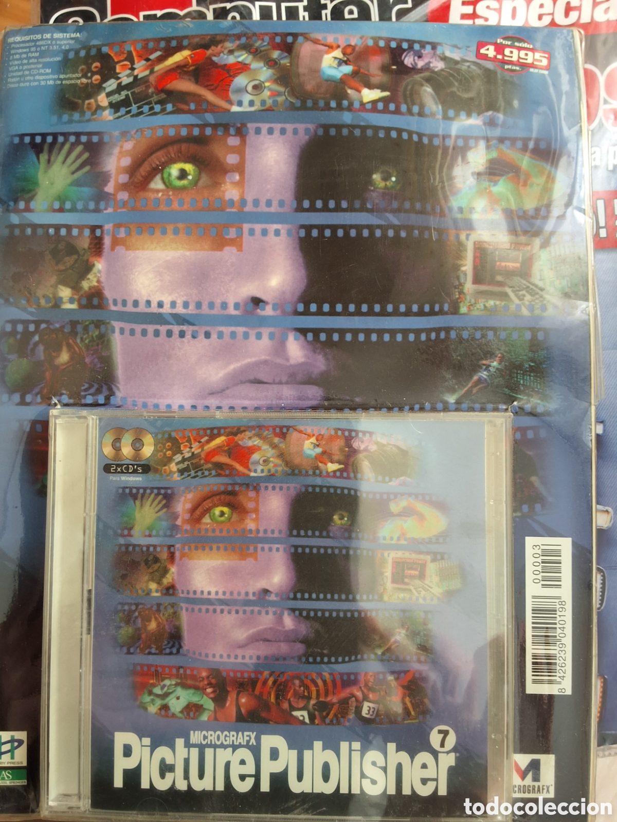 Videojuegos y consolas: Picture publisher7 para pc incluye CD - Foto 1