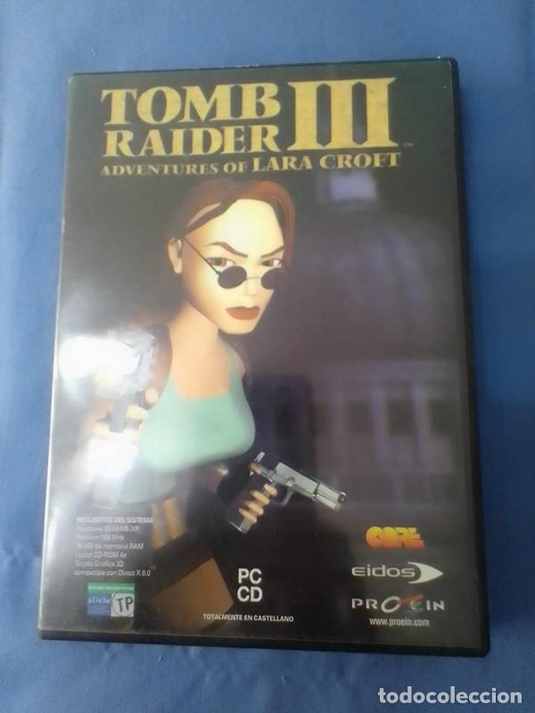 Videojuegos y consolas: Juego PC CD Toimb Raider III - Foto 1