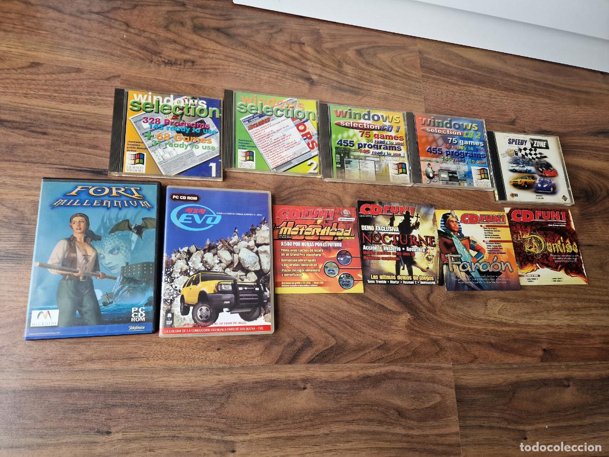 Videojuegos y consolas: LOTE JUEGOS PC CD ROM - Foto 1