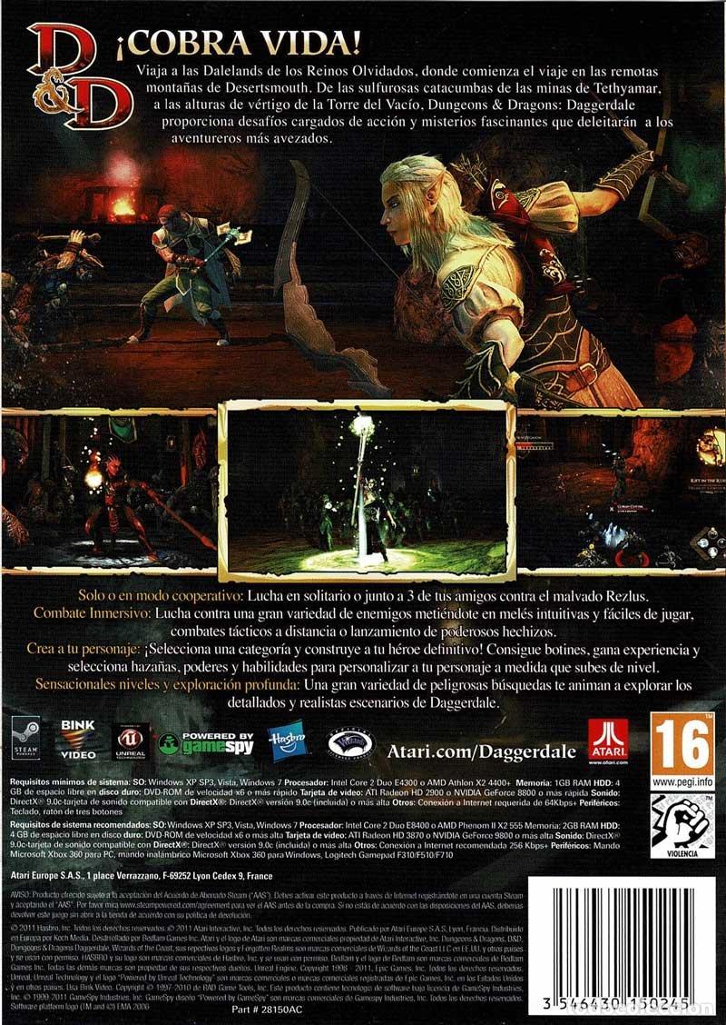 Videojuegos y consolas: Dungeons & Dragons. Daggerdale. PC - Foto 2