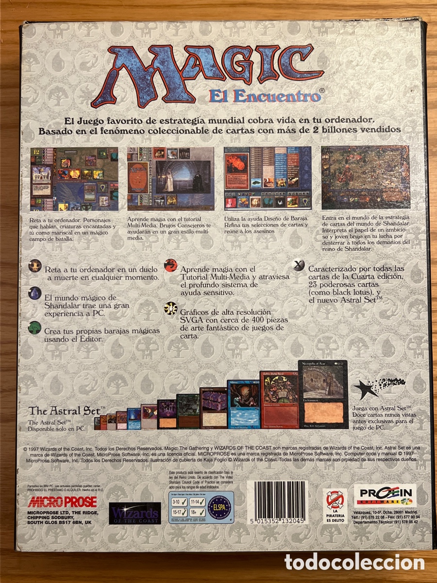 Videojuegos y consolas: Magic The Gathering PC - 1997 - Foto 5
