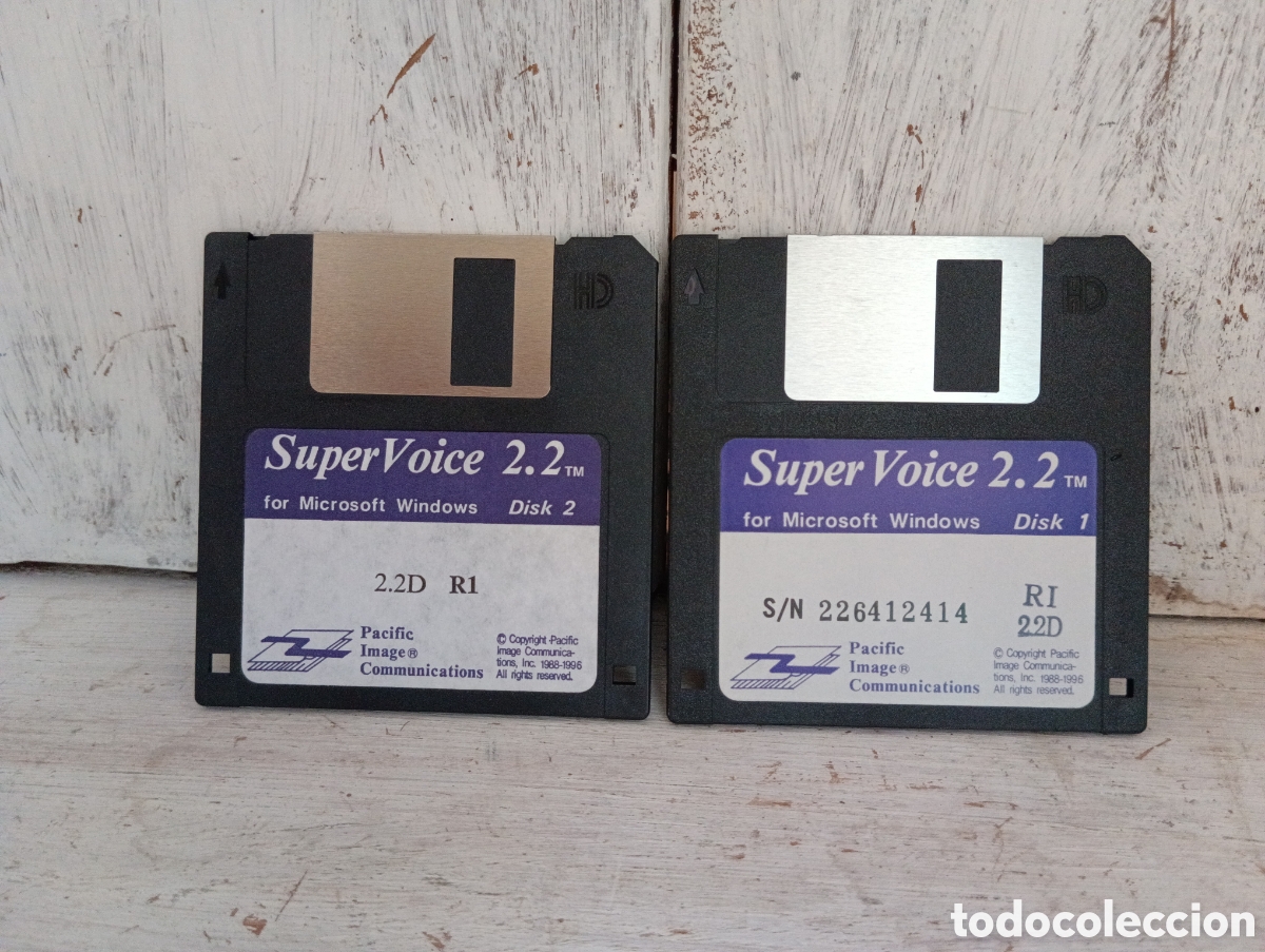 Videojuegos y consolas: Super Voice 2.2 Para Windows. Disquetes 3,5. - Foto 2