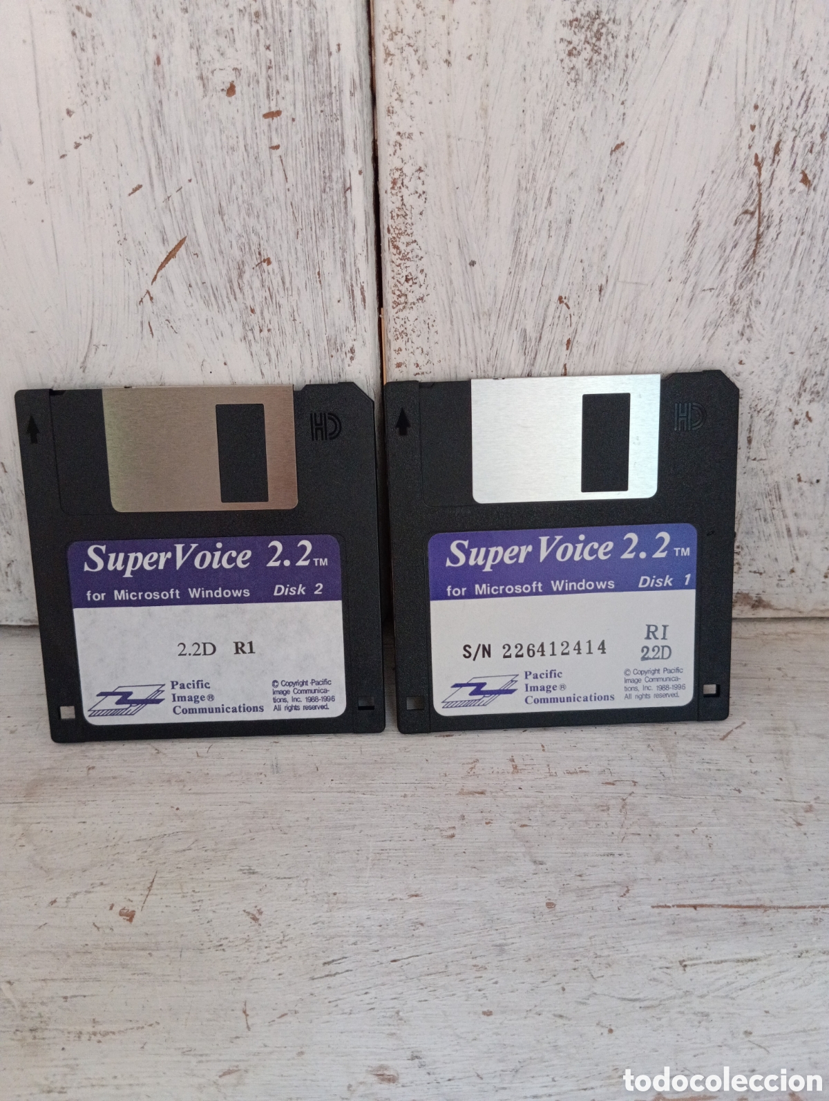 Videojuegos y consolas: Super Voice 2.2 Para Windows. Disquetes 3,5. - Foto 1