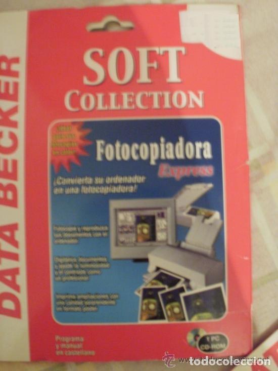 Videojuegos y consolas: SOFT COLECTION FOTOCOPIADORA EXPRESS programa para escaners - Foto 1
