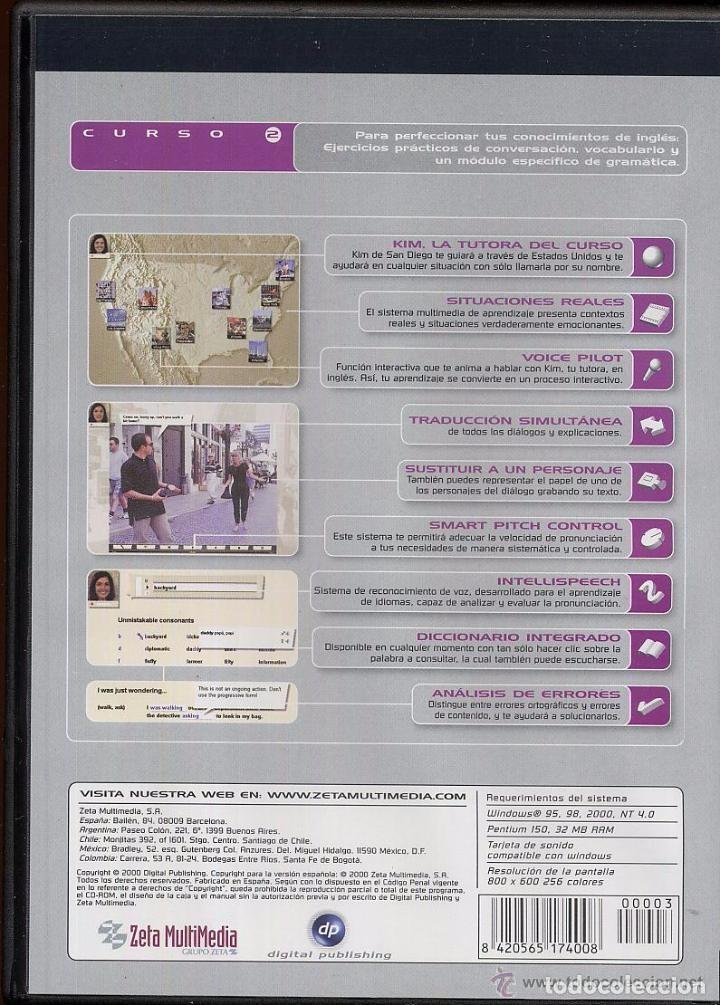 Videojuegos y consolas: CDROM - IDIOMAS SIN FRONTERAS ENGLISH CURSO 2 - Foto 2