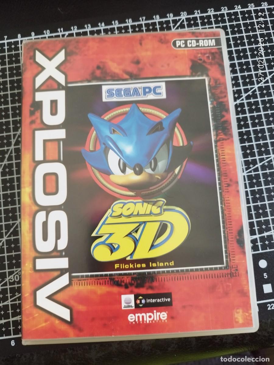 Videojuegos y consolas: Sonic 3D Flickies Island PC CD-ROM - Foto 1