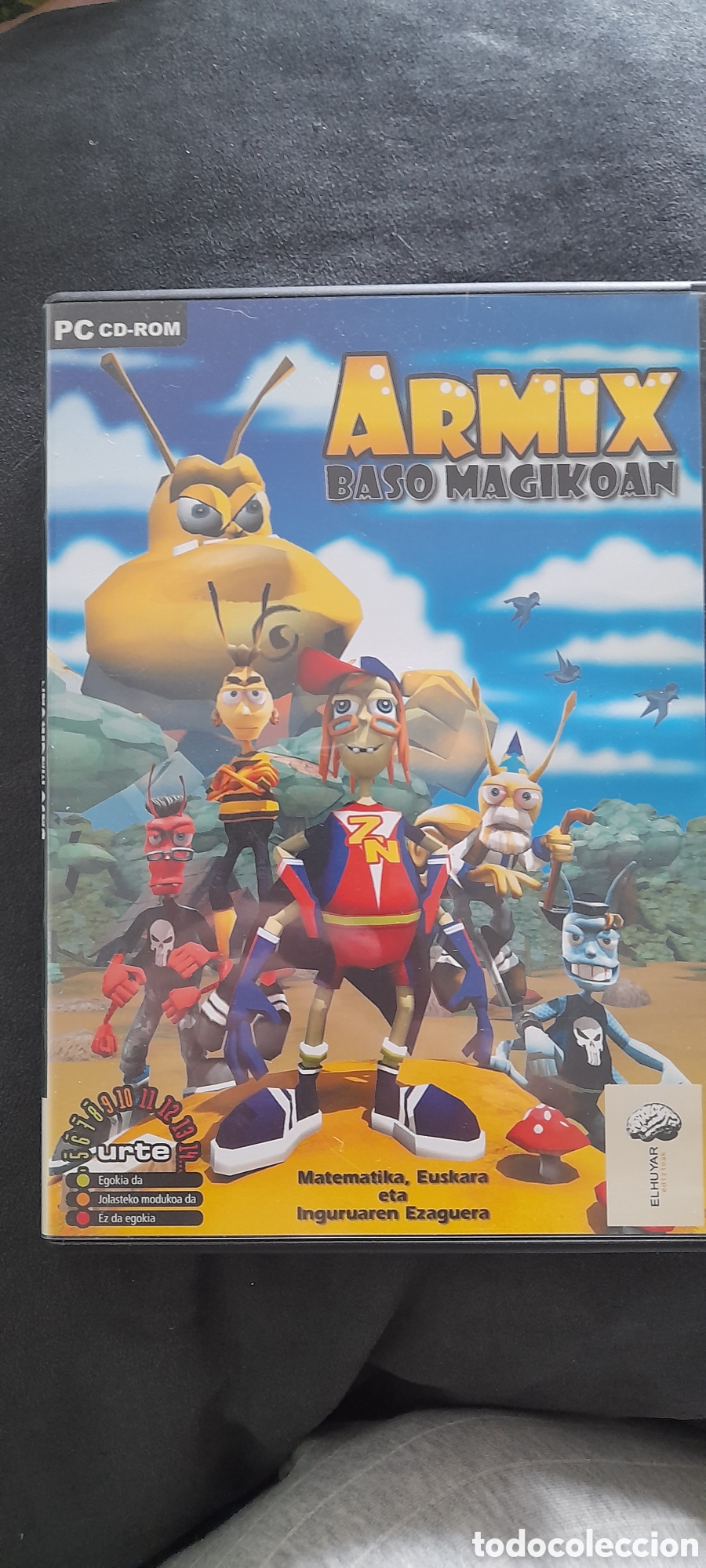 Videojuegos y consolas: Armix. Baso magikoan. CD ROM - Foto 1