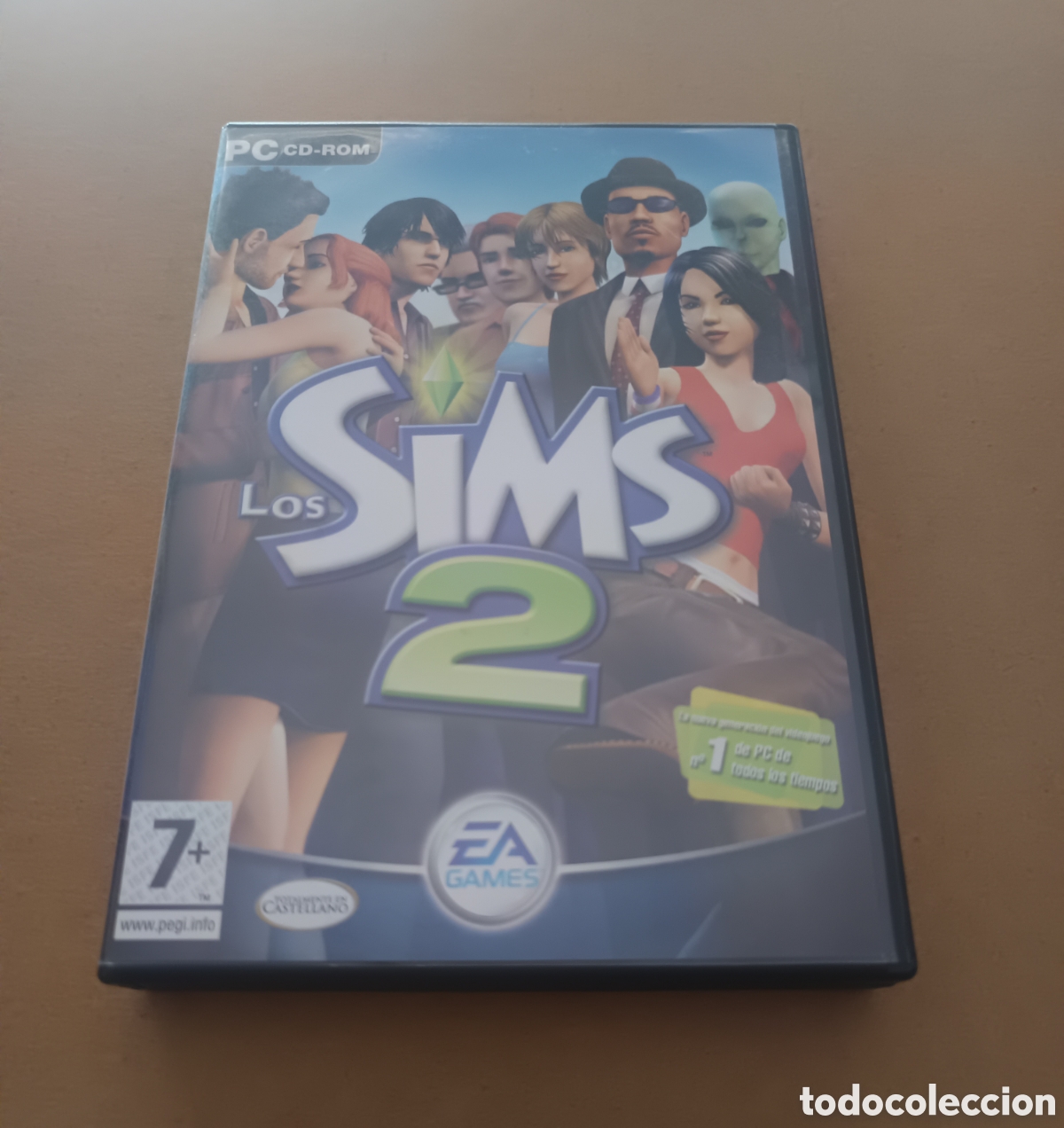 Videojuegos y consolas: Juego PC CD-Rom Los Sims 2 (Electronic Arts, 2004). 4 discos y manual. - Foto 1