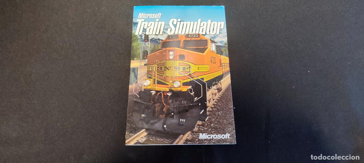 Videojuegos y consolas: train simulator microsoft 2 cd-rom buen estado - Foto 1