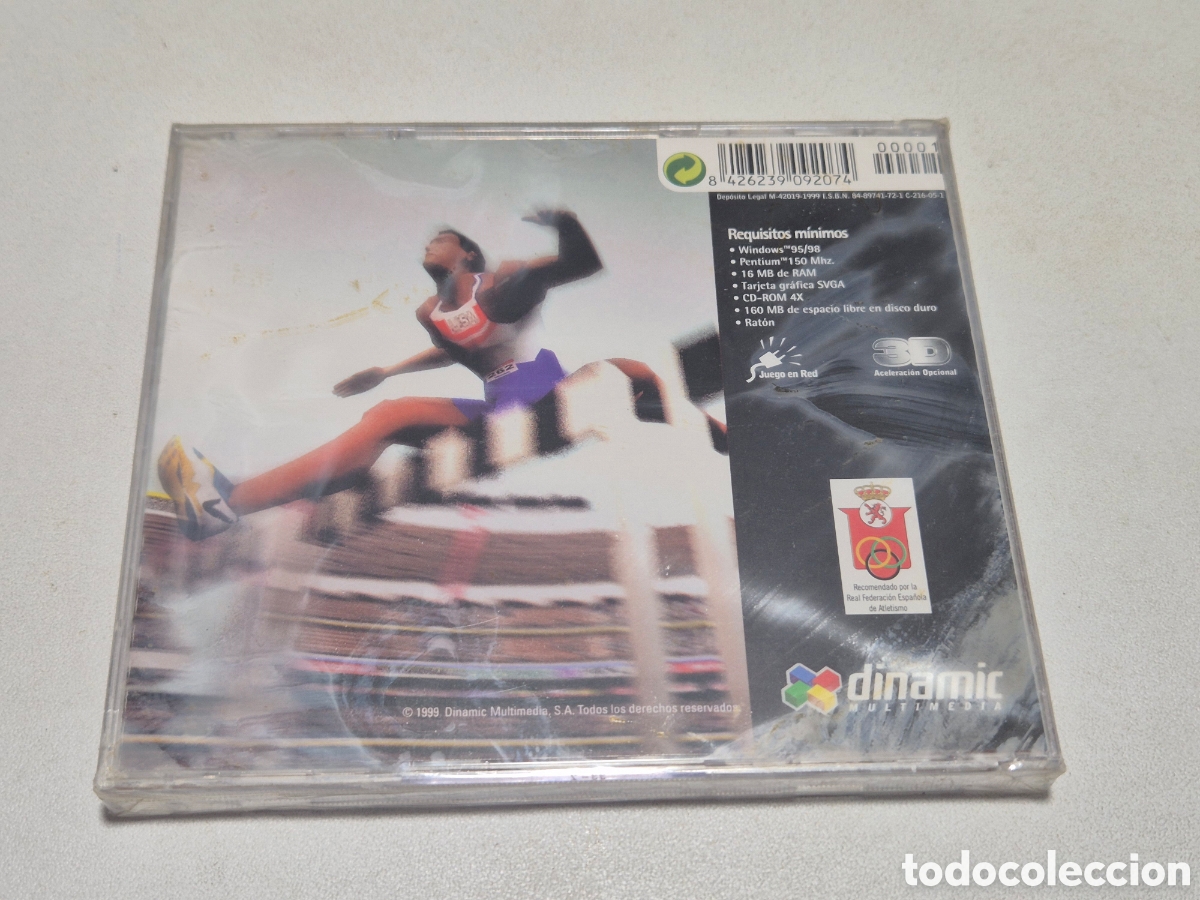 Videojuegos y consolas: Pc Atletismo 2000 . Cd-Rom - Foto 2