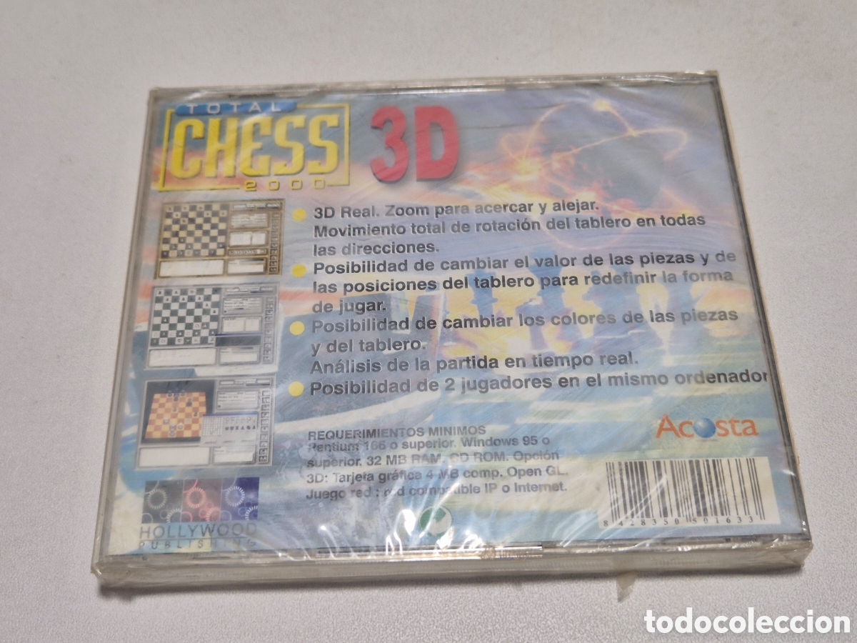 Videojuegos y consolas: Total Chess 2000 . Cd-Rom - Foto 2
